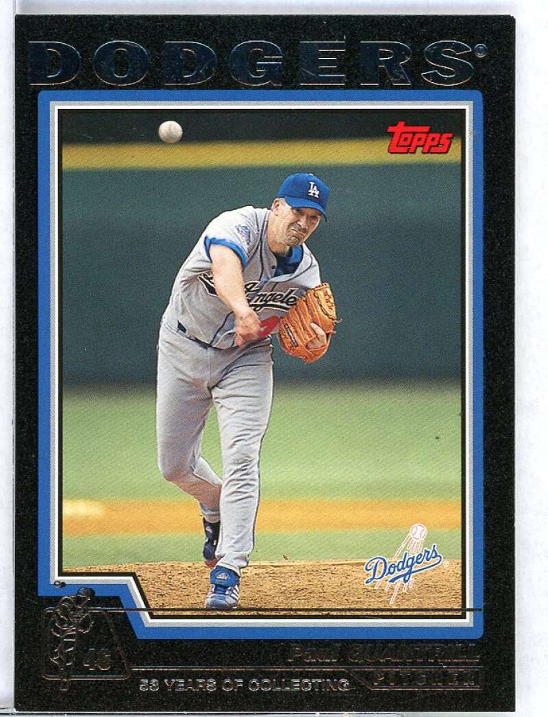 Paul Quantrill Card 2004 Topps Black #175 Image 1