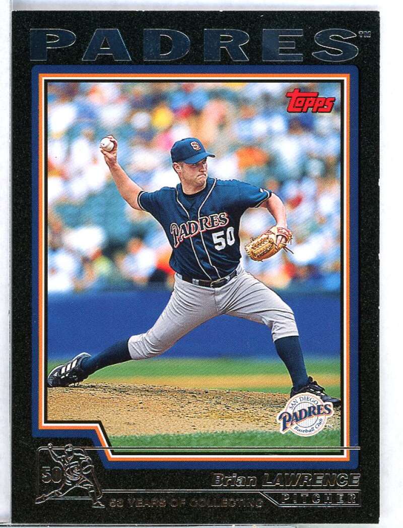 Brian Lawrence Card 2004 Topps Black #184 Image 1