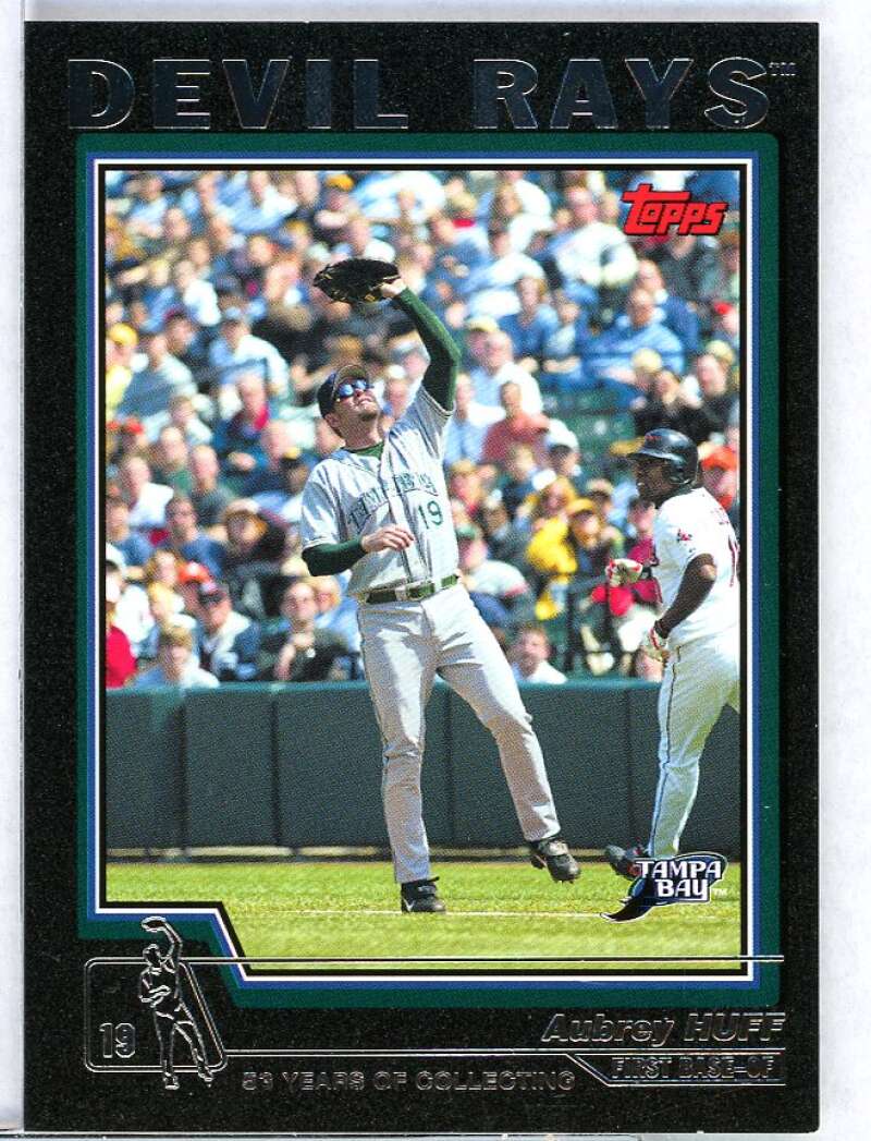 Aubrey Huff Card 2004 Topps Black #187 Image 1