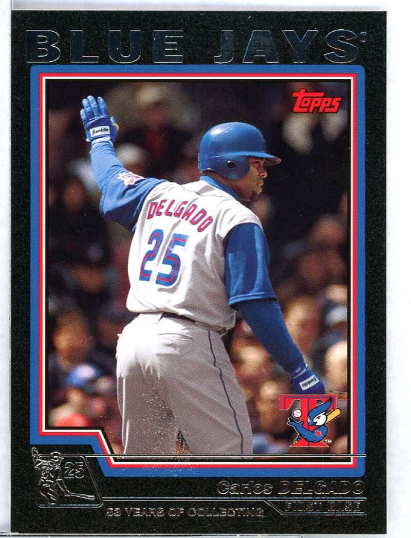 Carlos Delgado Card 2004 Topps Black #190 Image 1