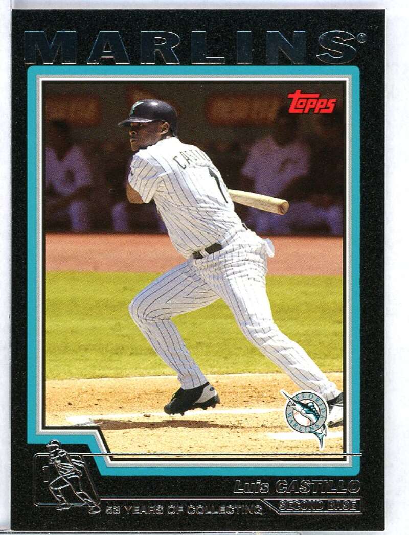 Luis Castillo Card 2004 Topps Black #218 Image 1