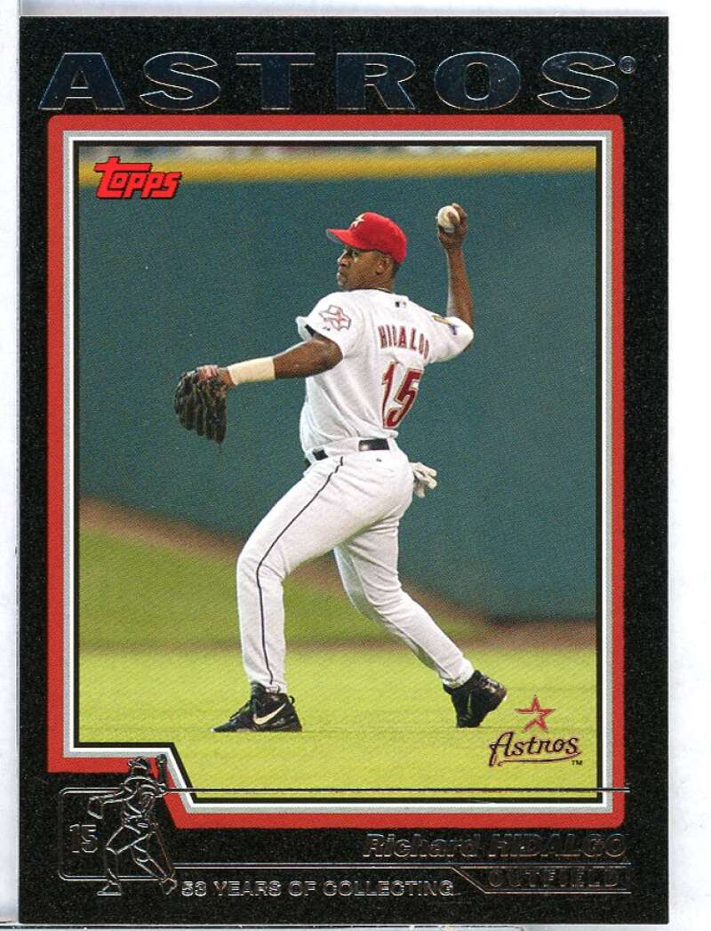 Richard Hidalgo Card 2004 Topps Black #219 Image 1