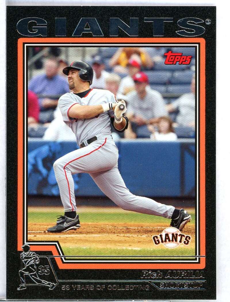 Rich Aurilia Card 2004 Topps Black #225 Image 1