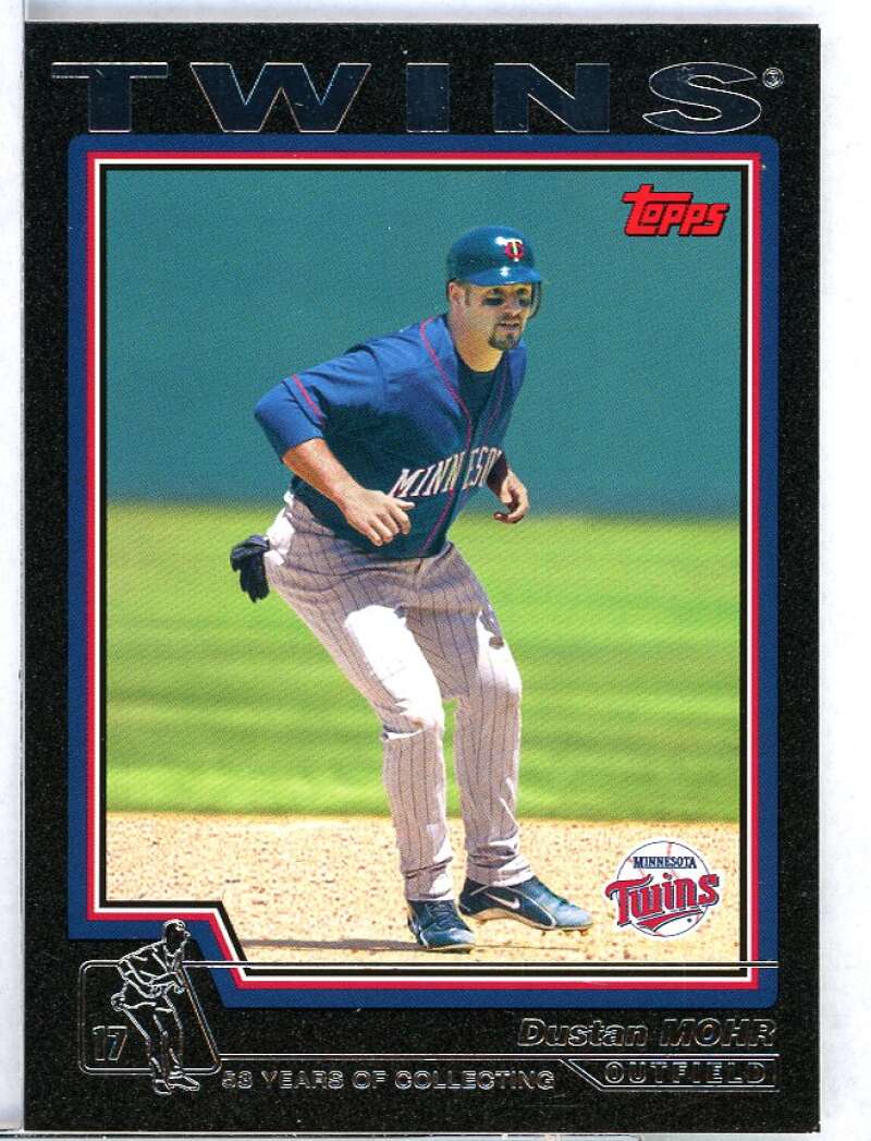 Dustan Mohr Card 2004 Topps Black #261 Image 1