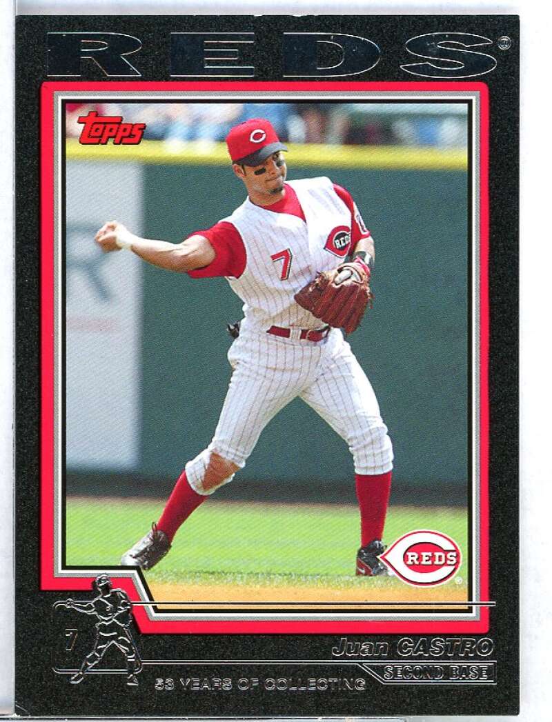 Juan Castro Card 2004 Topps Black #267A Image 1