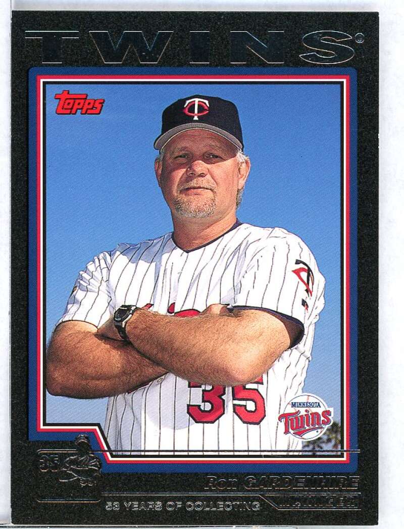 Ron Gardenhire MG Card 2004 Topps Black #283 Image 1