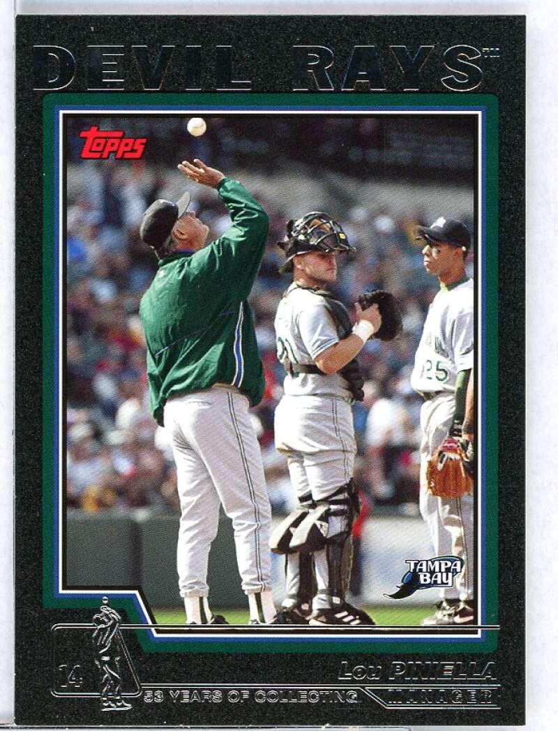 Lou Piniella MG Card 2004 Topps Black #294 Image 1