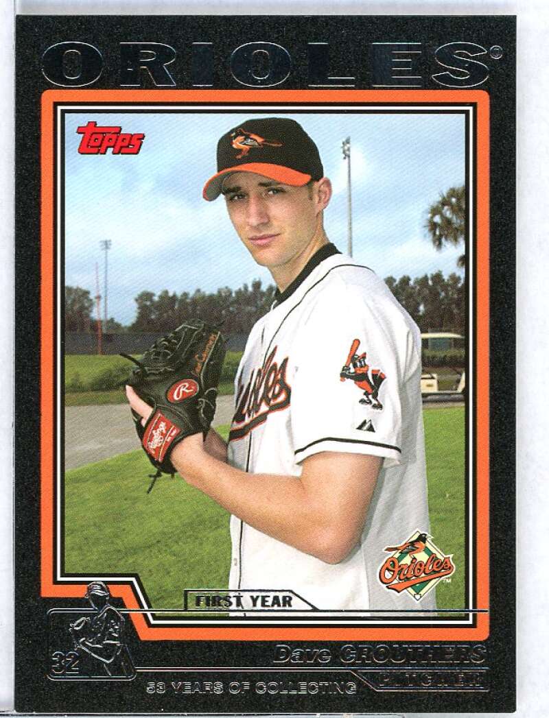 Dave Crouthers FY Card 2004 Topps Black #304 Image 1