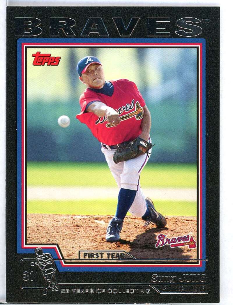 Sung Jung FY Card 2004 Topps Black #308 Image 1