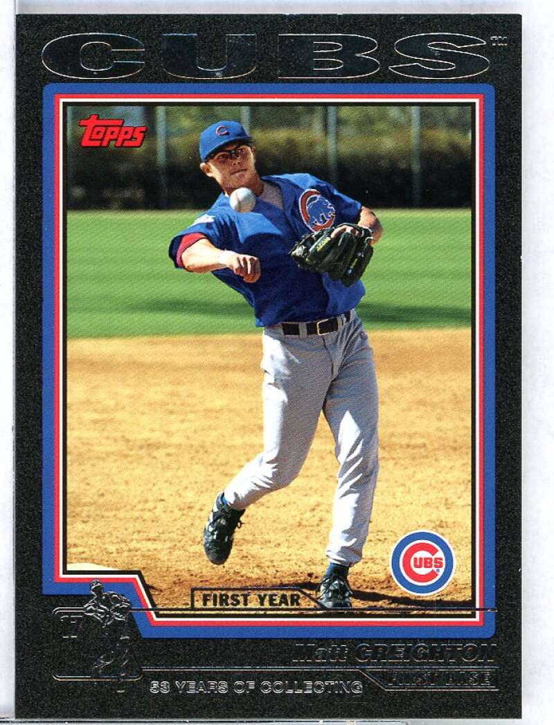 Matt Creighton FY Card 2004 Topps Black #315 Image 1