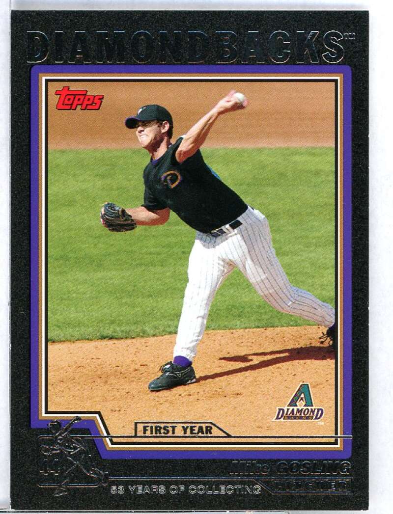 Mike Gosling FY Card 2004 Topps Black #317 Image 1