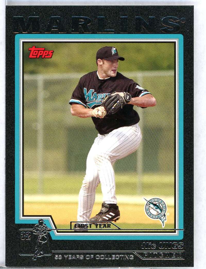 Nic Ungs FY Card 2004 Topps Black #318 Image 1