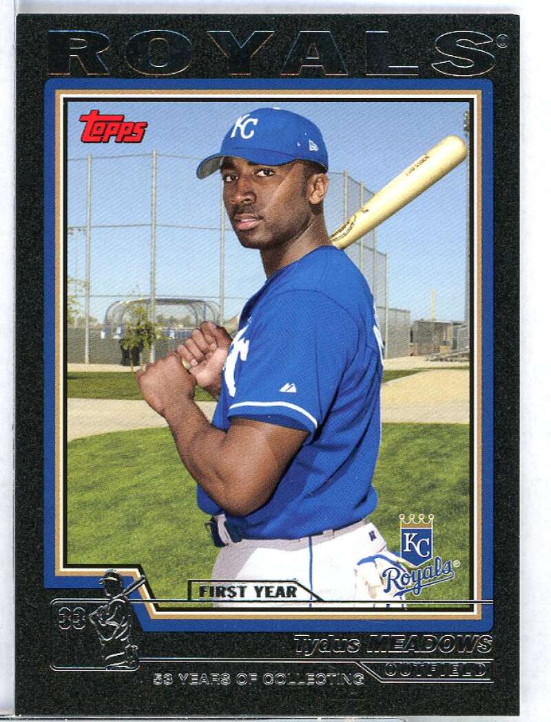 Tydus Meadows FY Card 2004 Topps Black #323 Image 1