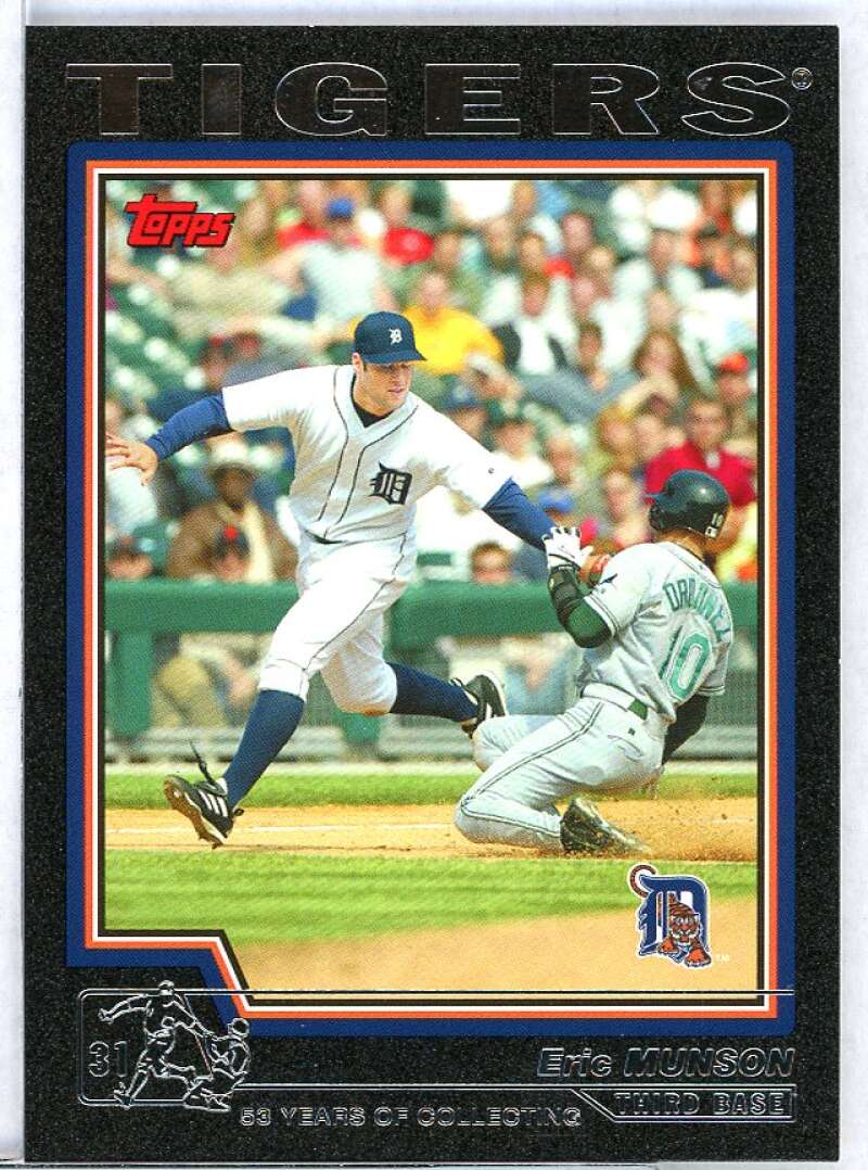 Eric Munson Card 2004 Topps Black #391 Image 1