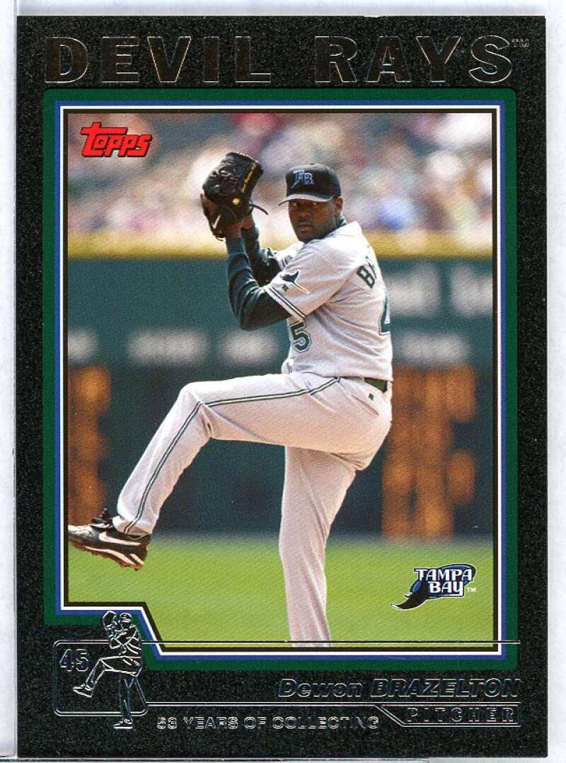 Dewon Brazelton Card 2004 Topps Black #392 Image 1