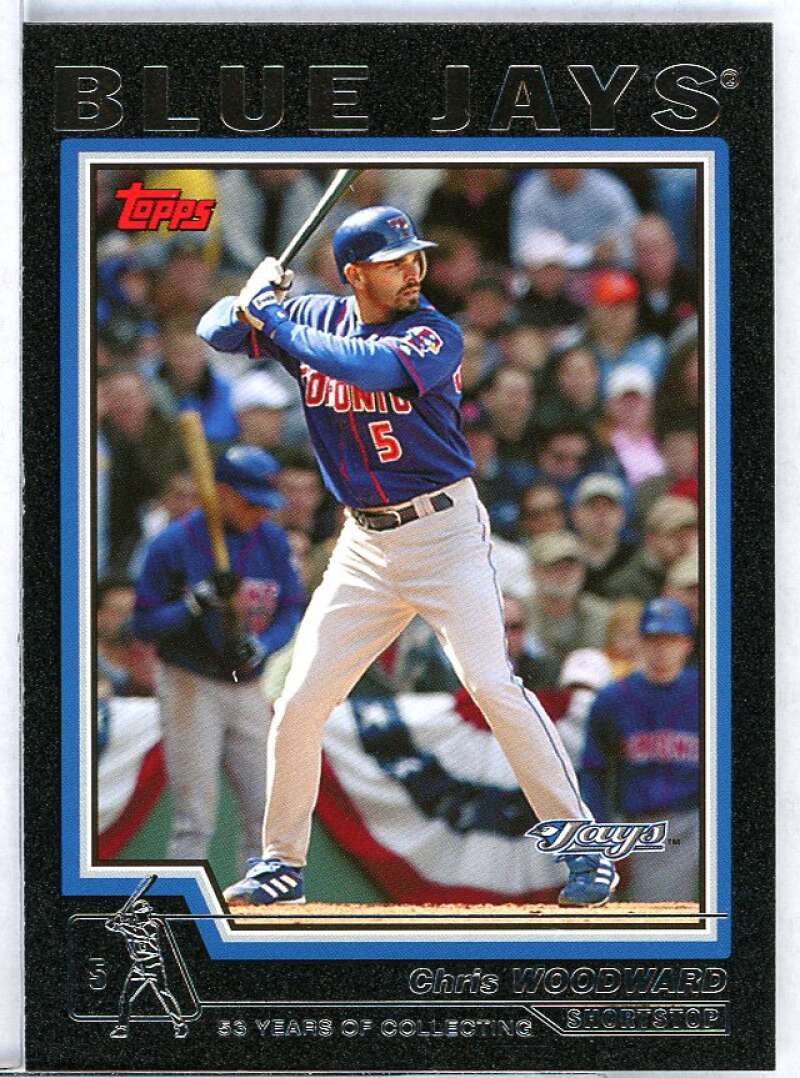 Chris Woodward Card 2004 Topps Black #394 Image 1