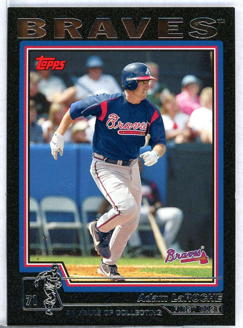 Adam LaRoche Card 2004 Topps Black #395 Image 1