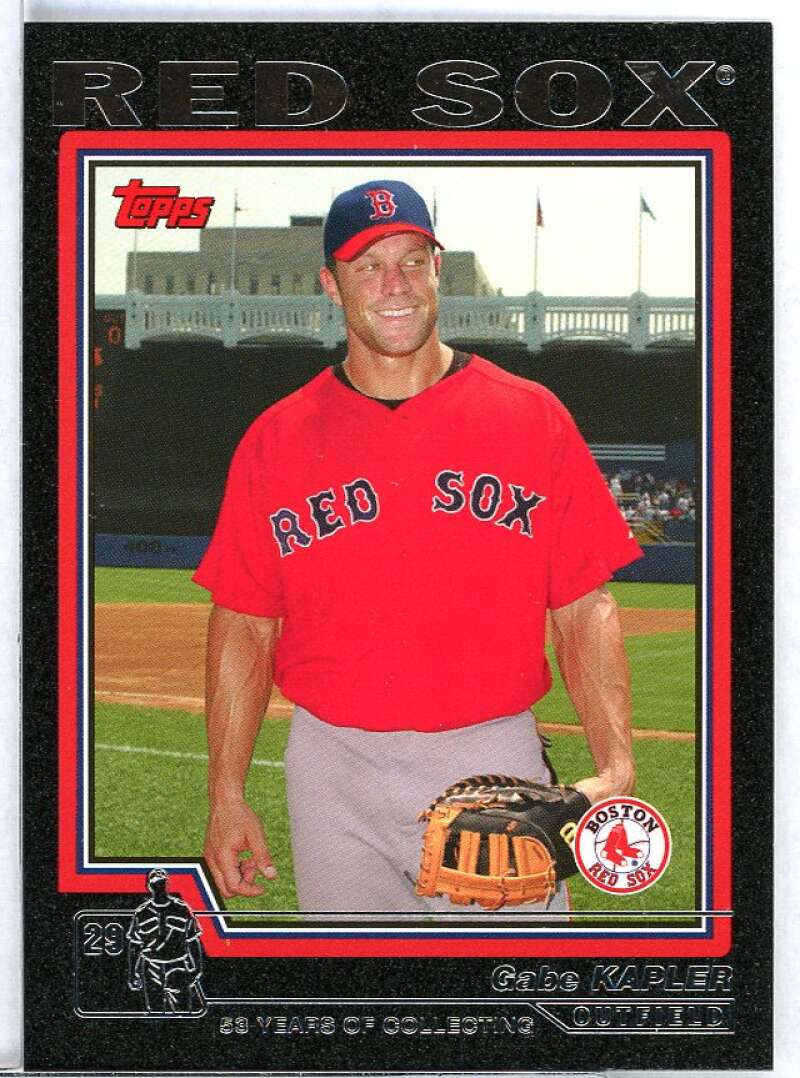 Gabe Kapler Card 2004 Topps Black #399 Image 1