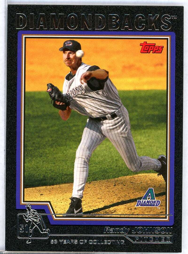 Randy Johnson Card 2004 Topps Black #450 Image 1