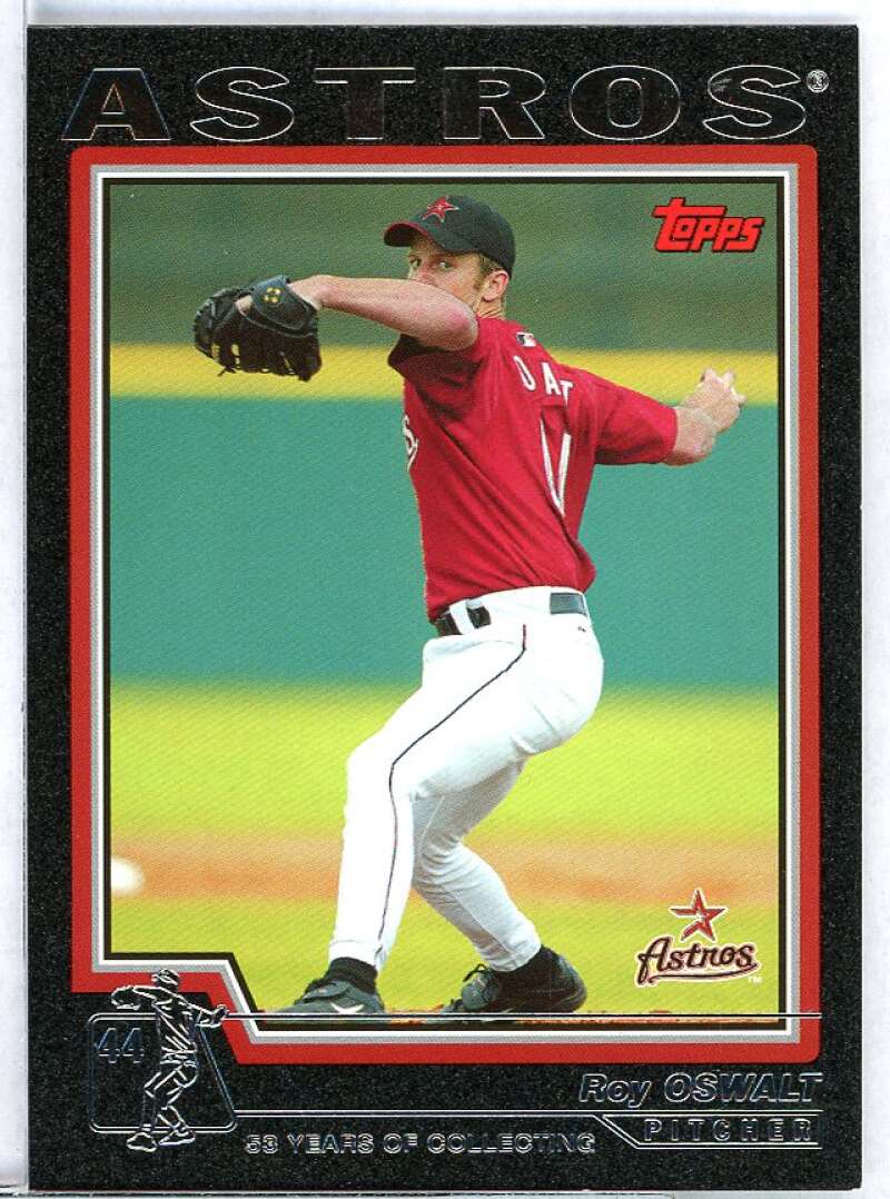 Roy Oswalt Card 2004 Topps Black #486 Image 1