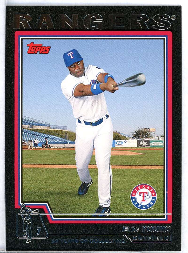 Eric Young Card 2004 Topps Black #494 Image 1