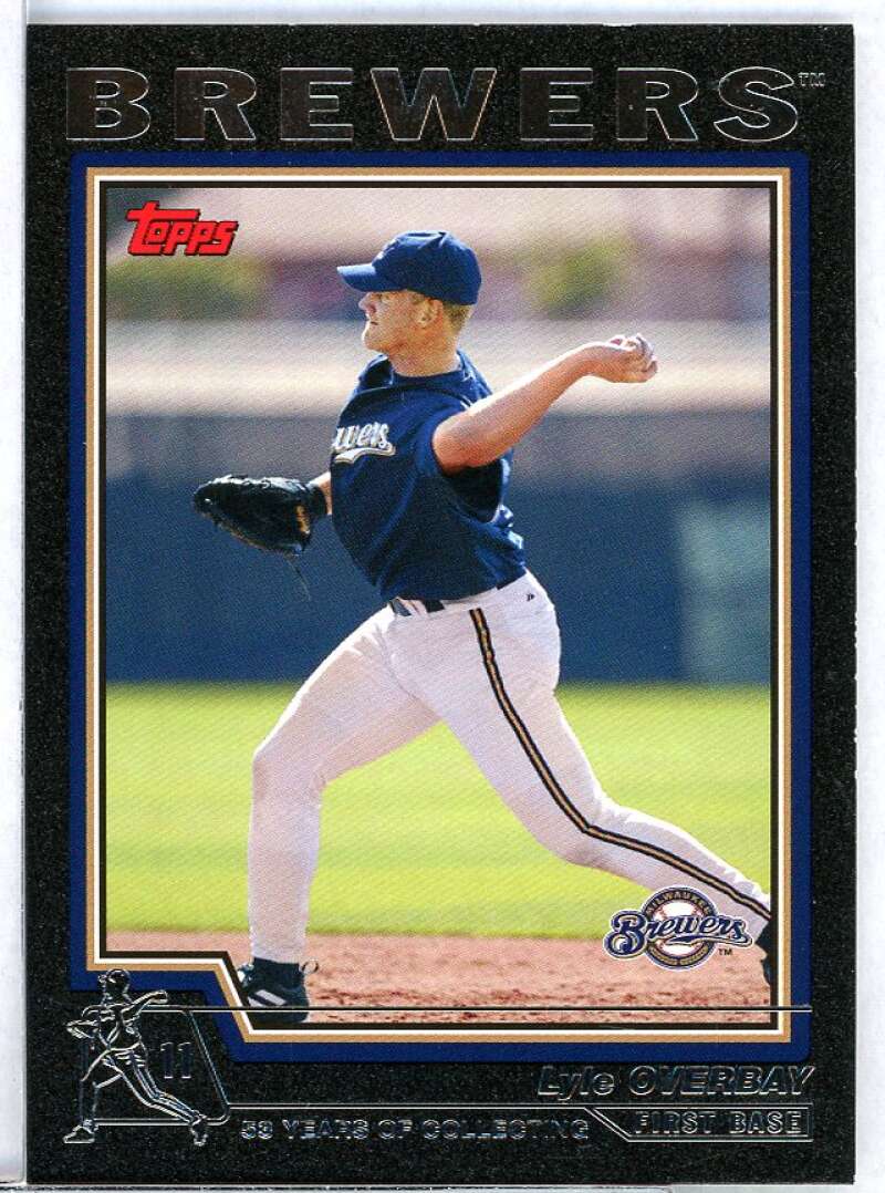 Lyle Overbay Card 2004 Topps Black #529 Image 1