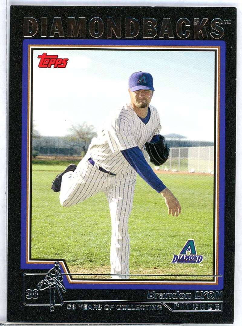 Brandon Lyon Card 2004 Topps Black #534 Image 1