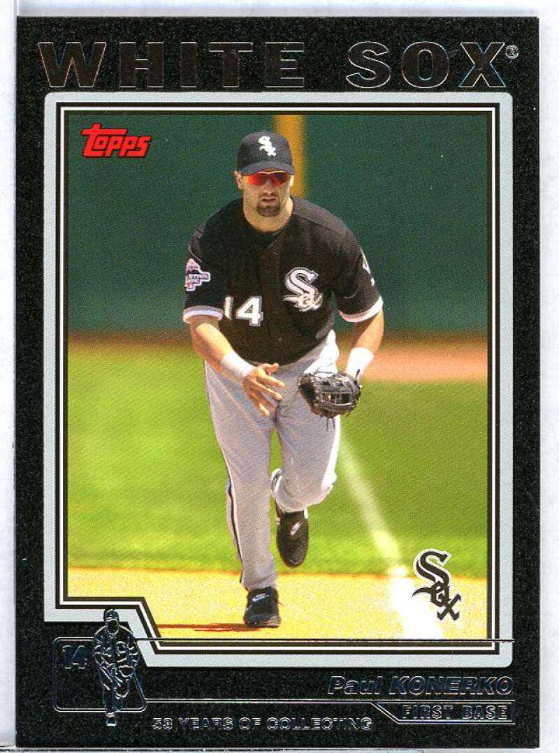 Paul Konerko Card 2004 Topps Black #537 Image 1