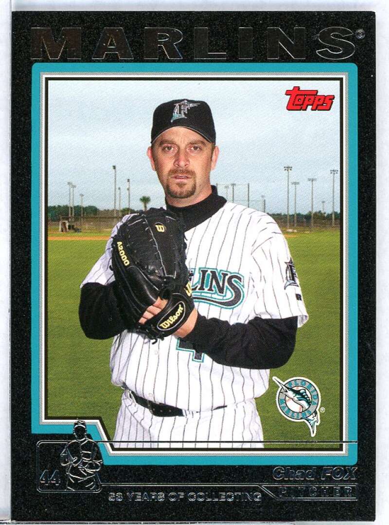 Chad Fox Card 2004 Topps Black #543 Image 1