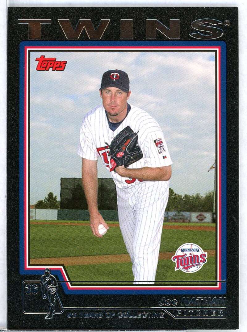 Joe Nathan Card 2004 Topps Black #557 Image 1