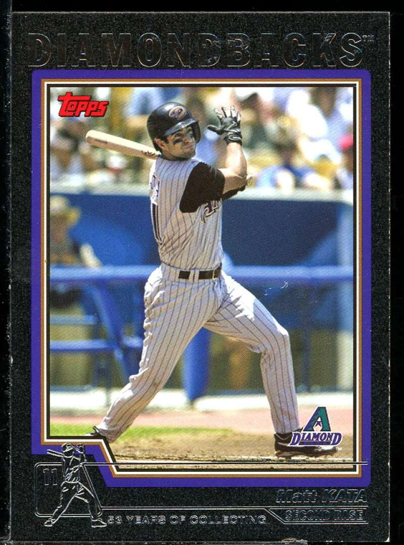 Matt Kata Card 2004 Topps Black #562 Image 1