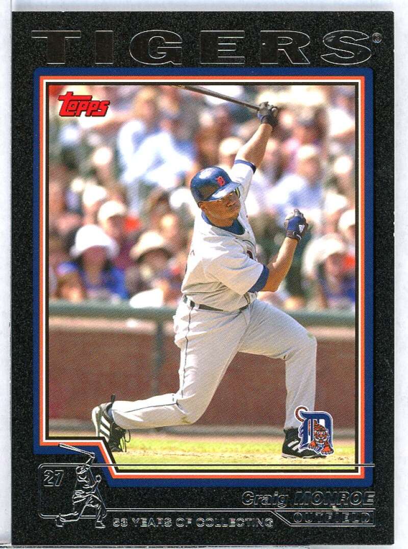 Craig Monroe Card 2004 Topps Black #570 Image 1