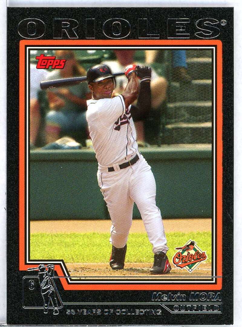 Melvin Mora Card 2004 Topps Black #588 Image 1