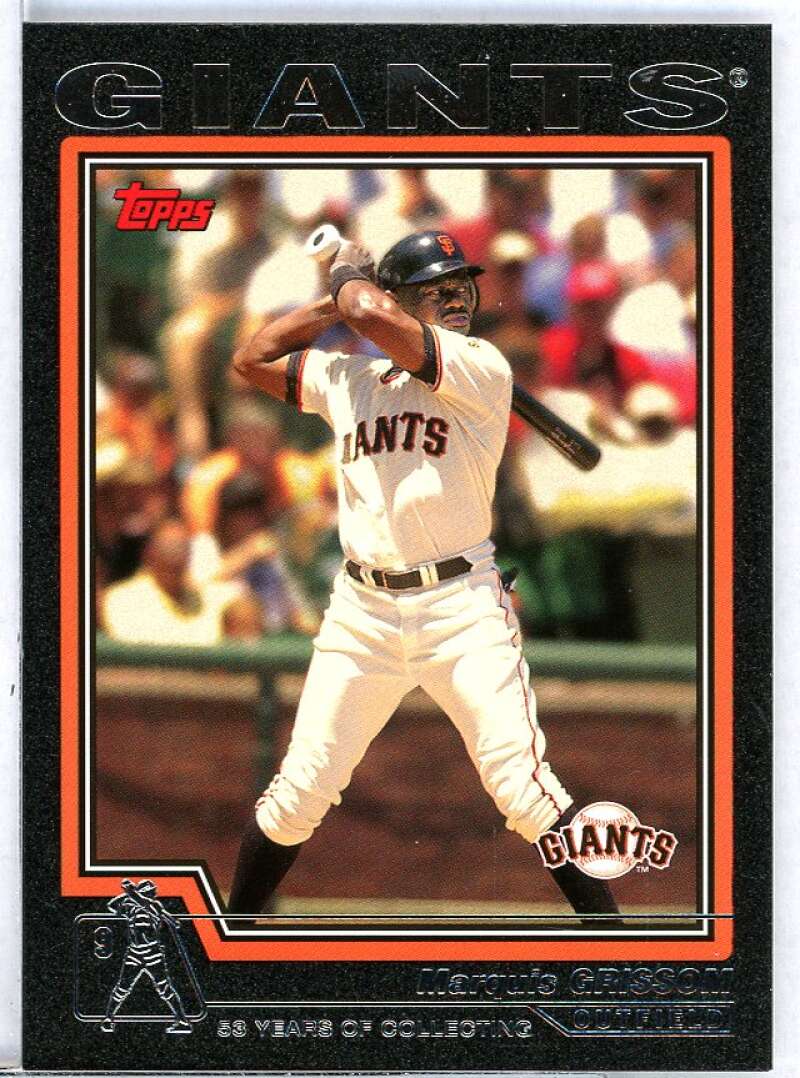 Marquis Grissom Card 2004 Topps Black #601 Image 1