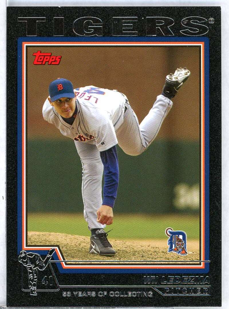 Wil Ledezma Card 2004 Topps Black #612 Image 1