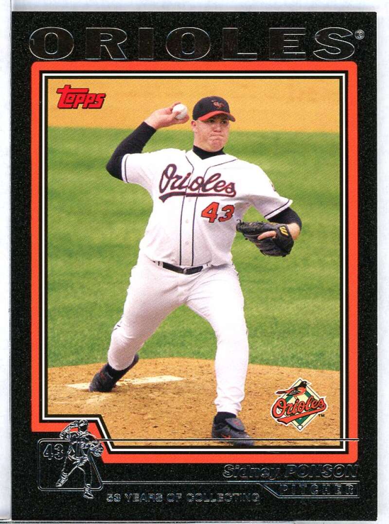 Sidney Ponson Card 2004 Topps Black #631 Image 1