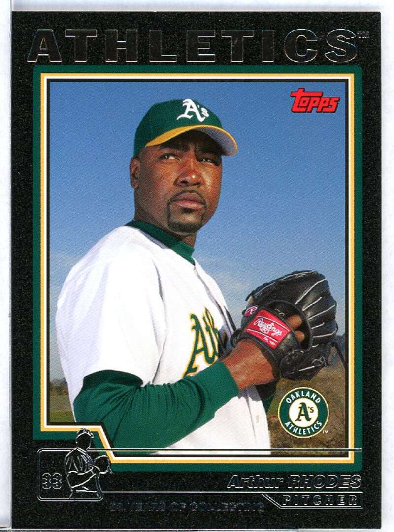 Arthur Rhodes Card 2004 Topps Black #637 Image 1