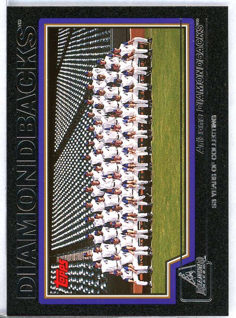 Arizona Diamondbacks TC Card 2004 Topps Black #639 Image 1