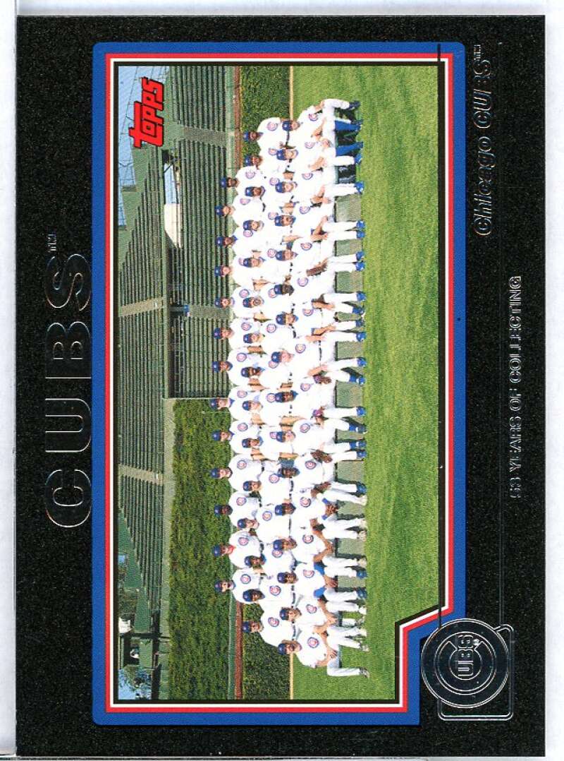 Chicago Cubs TC Card 2004 Topps Black #643 Image 1