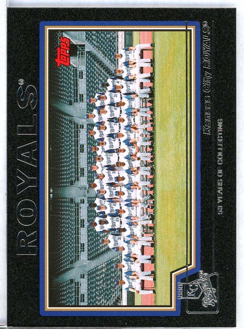 Kansas City Royals TC Card 2004 Topps Black #651 Image 1