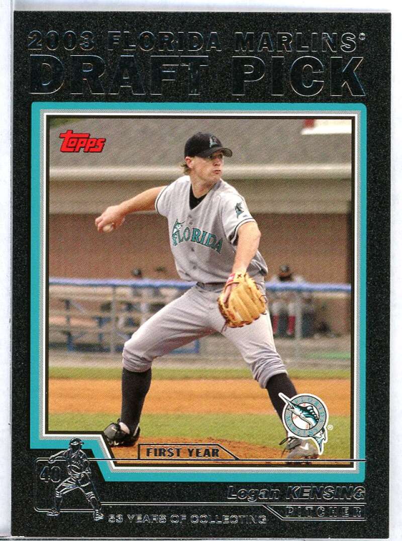 Logan Kensing DP Card 2004 Topps Black #683 Image 1