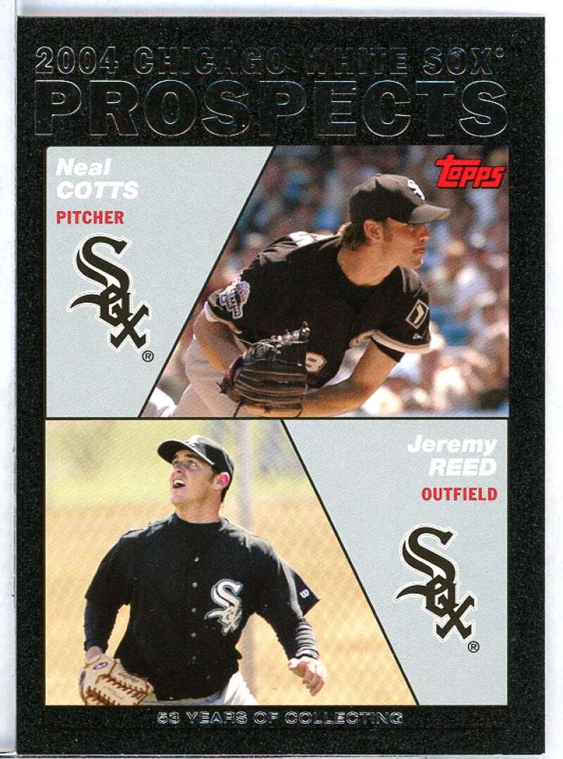 J.Reed/N.Cotts Card 2004 Topps Black #690 Image 1