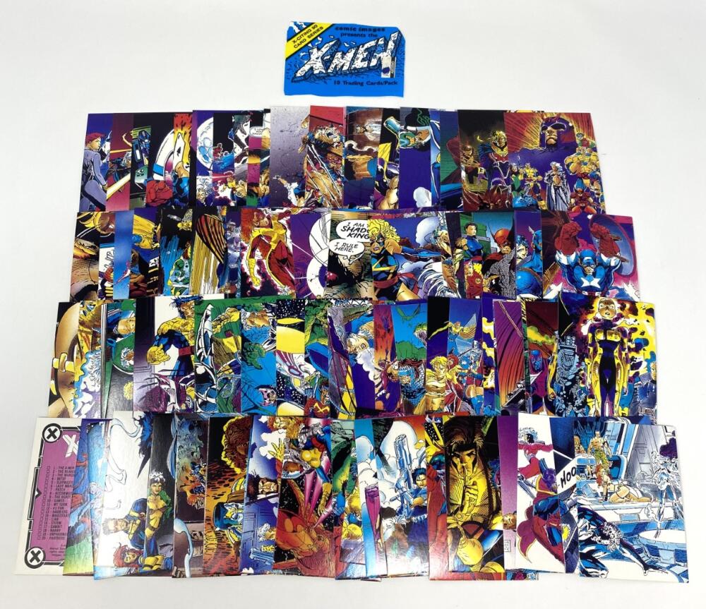 1991 X-Men Marvel Comic Images Card Set 1-90 Image 1