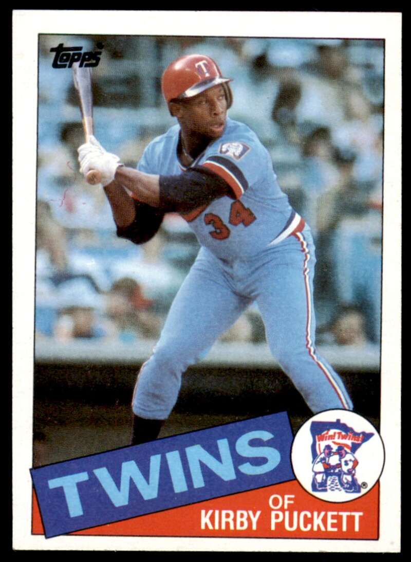 Kirby Puckett Rookie Card 1985 Topps #536 Image 1