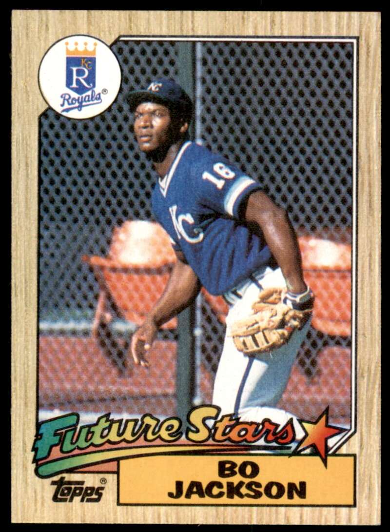 Bo Jackson Rookie Card 1987 Topps #170 Image 1