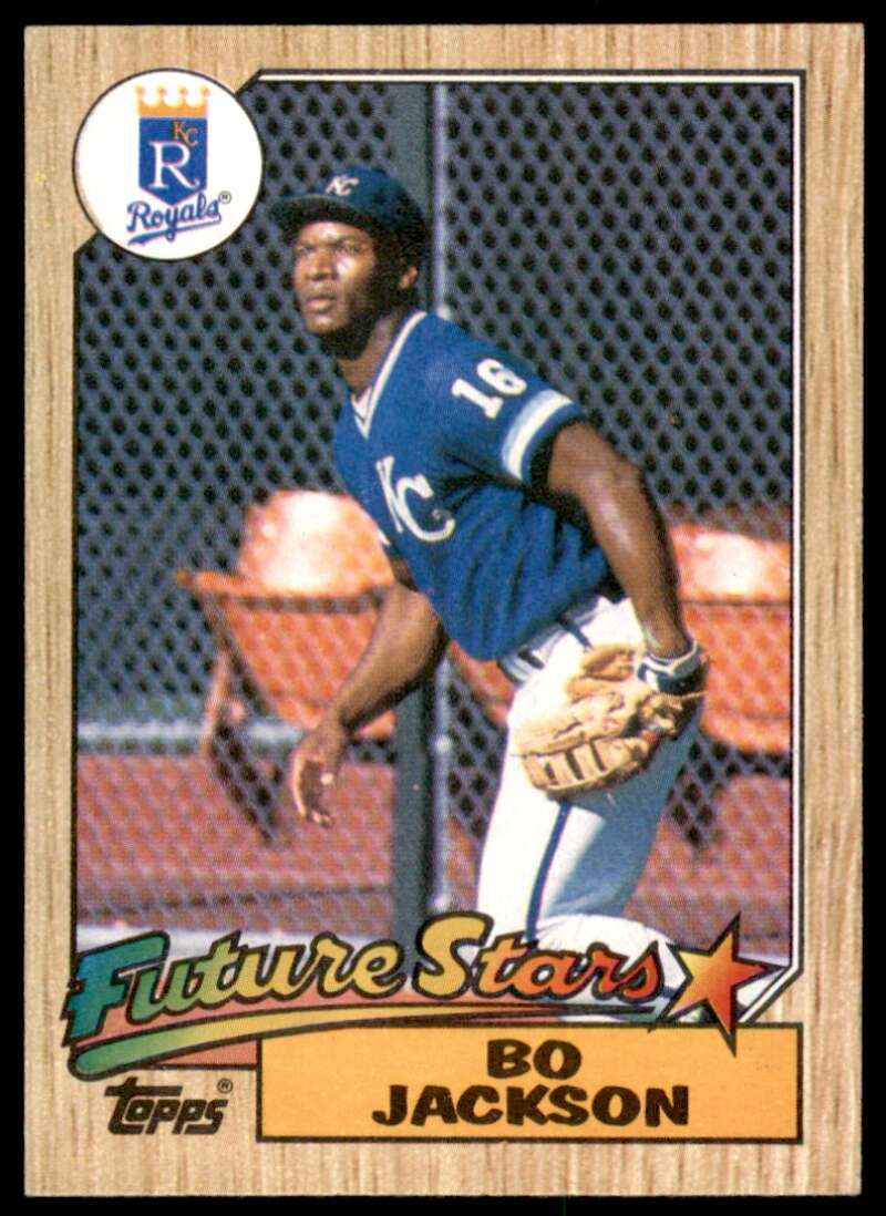 Bo Jackson Rookie Card 1987 Topps #170 Image 1