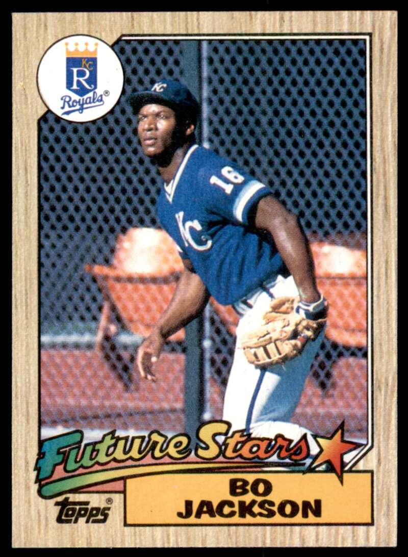 Bo Jackson Rookie Card 1987 Topps #170 Image 1