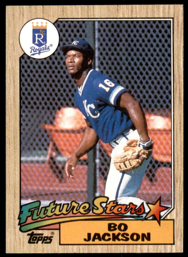 Bo Jackson Rookie Card 1987 Topps #170 Image 1