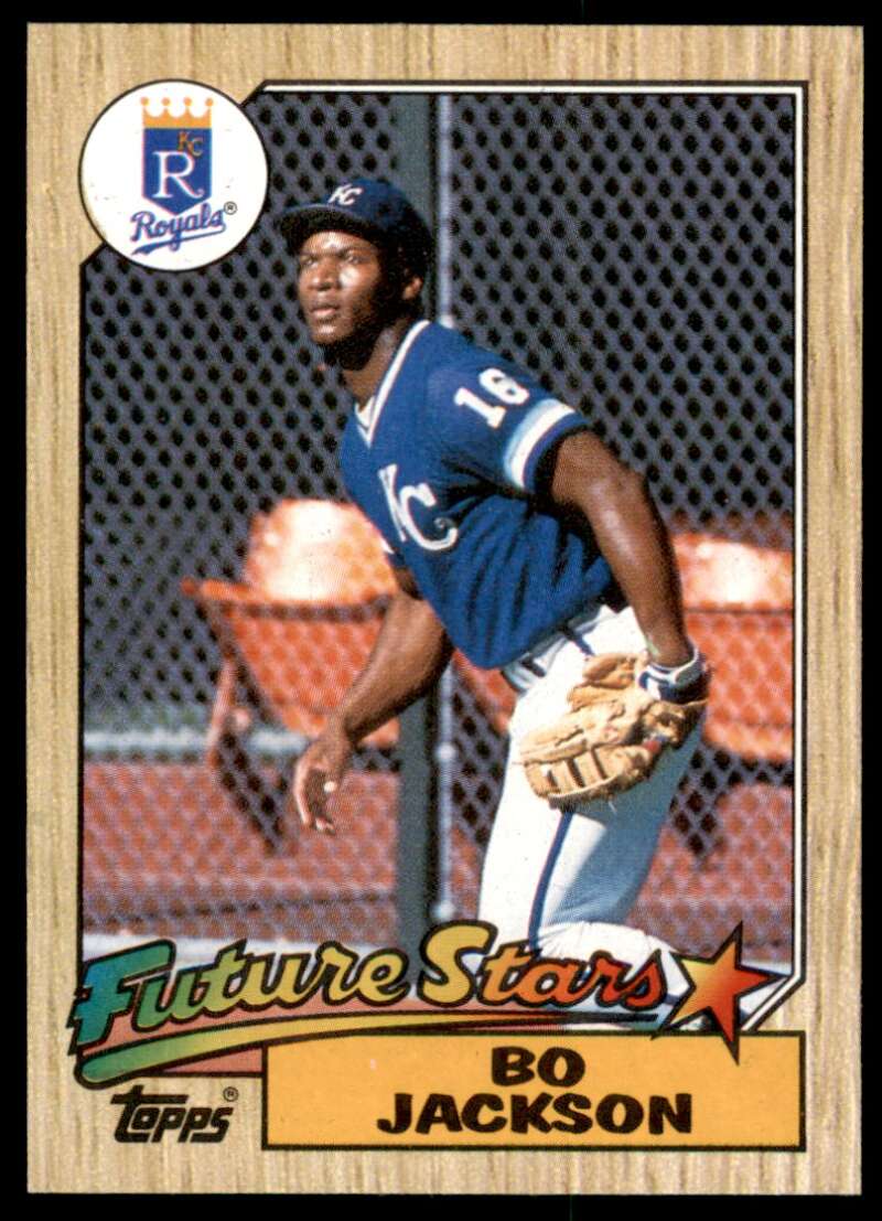 Bo Jackson Rookie Card 1987 Topps #170 Image 1