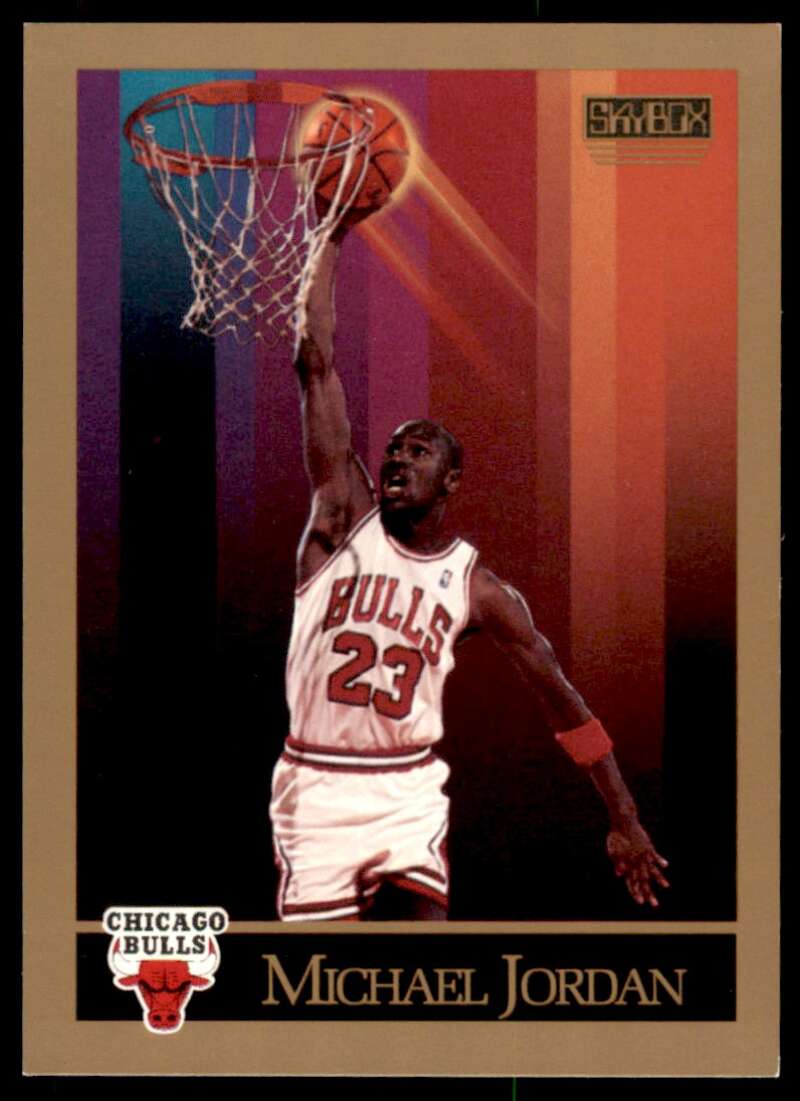 Michael Jordan Card 1990-91 SkyBox #41 Image 1